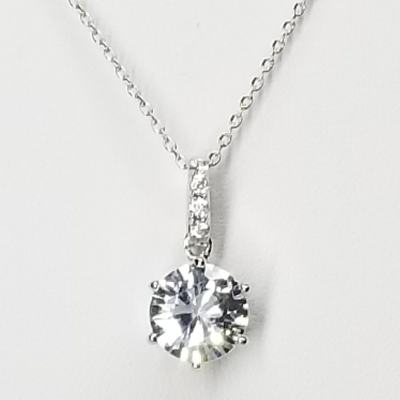 NEW Micro Pave CZ Diamond Necklace - Picture 3 of 10
